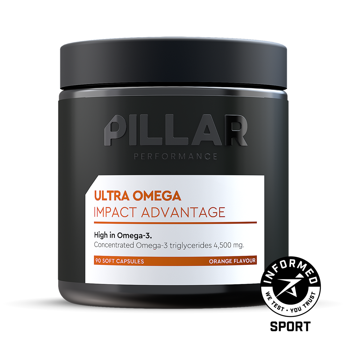 PILLAR PERFORMANCE Ultra Omega Impact ( 90 TABLETS )